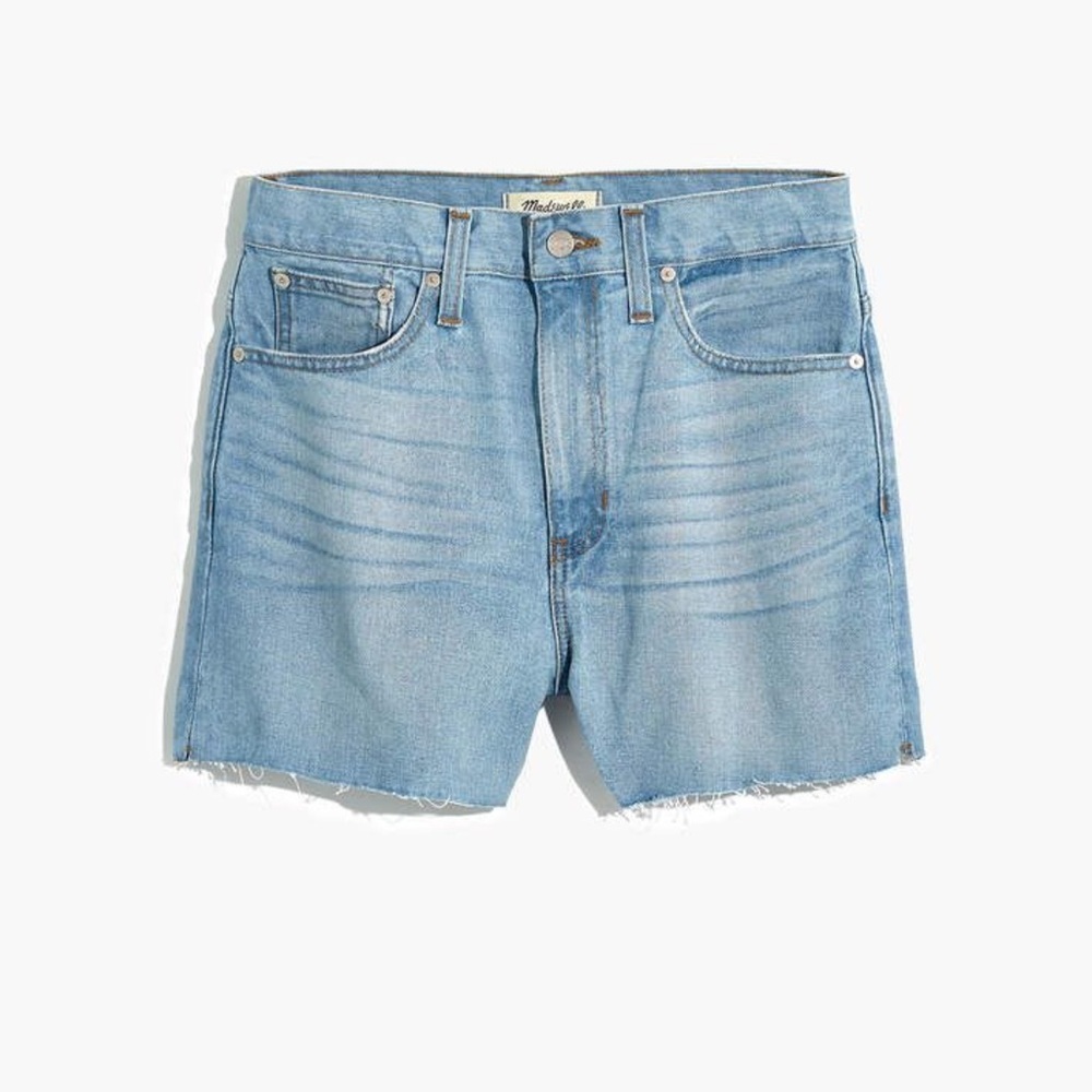 New Madewell The Perfect Jean Short in Bowman Wash